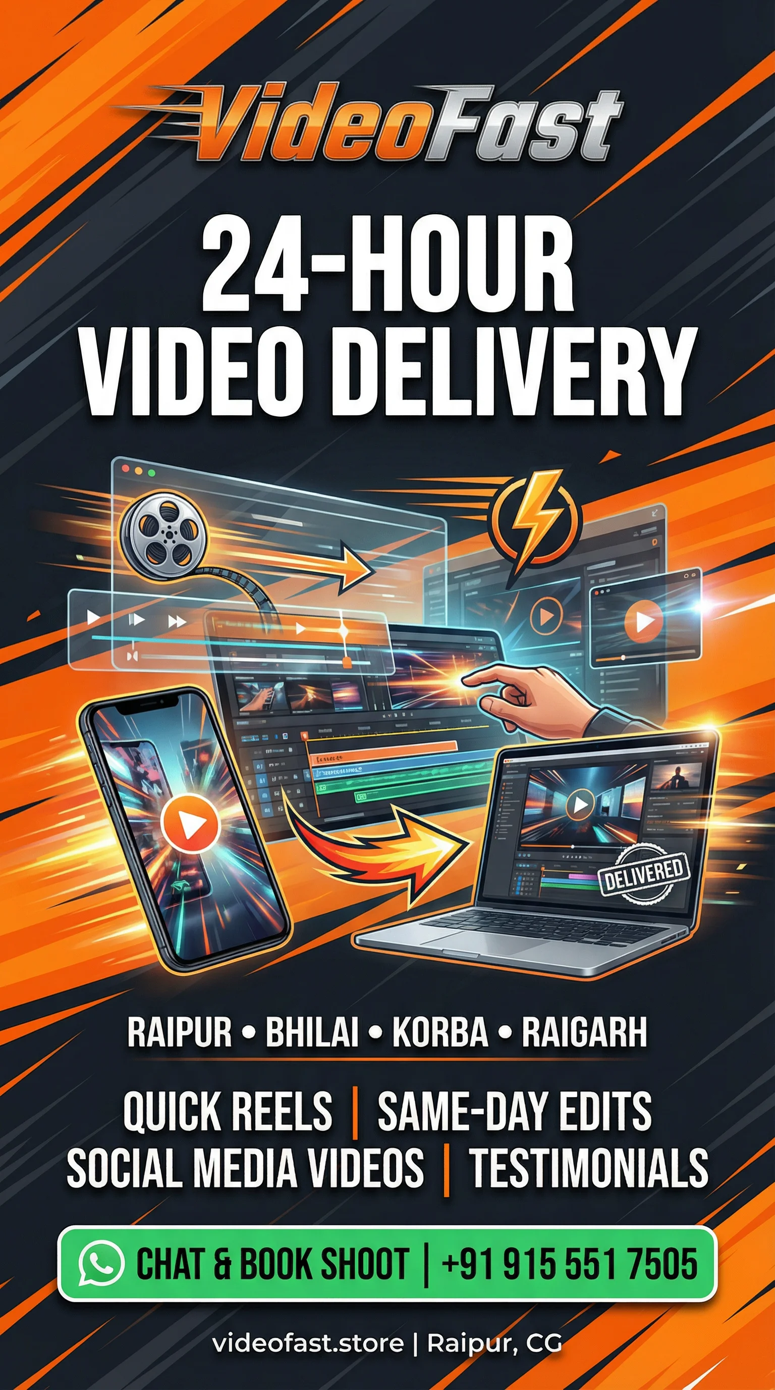 VideoFast – Go-To Video Agency in Raipur